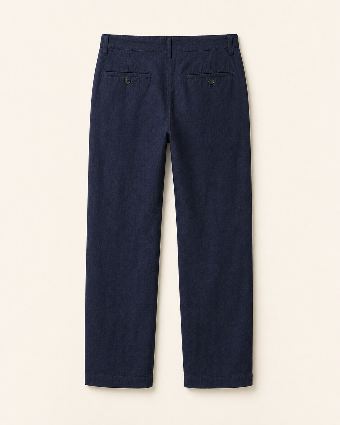 Pantastic Linen-Cotton Pants — Deep Navy